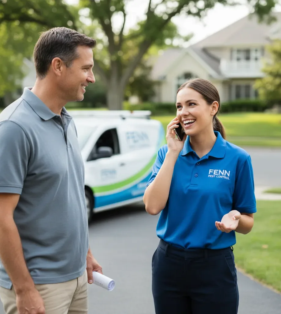 Fenn Pest Control customer support in Northfield